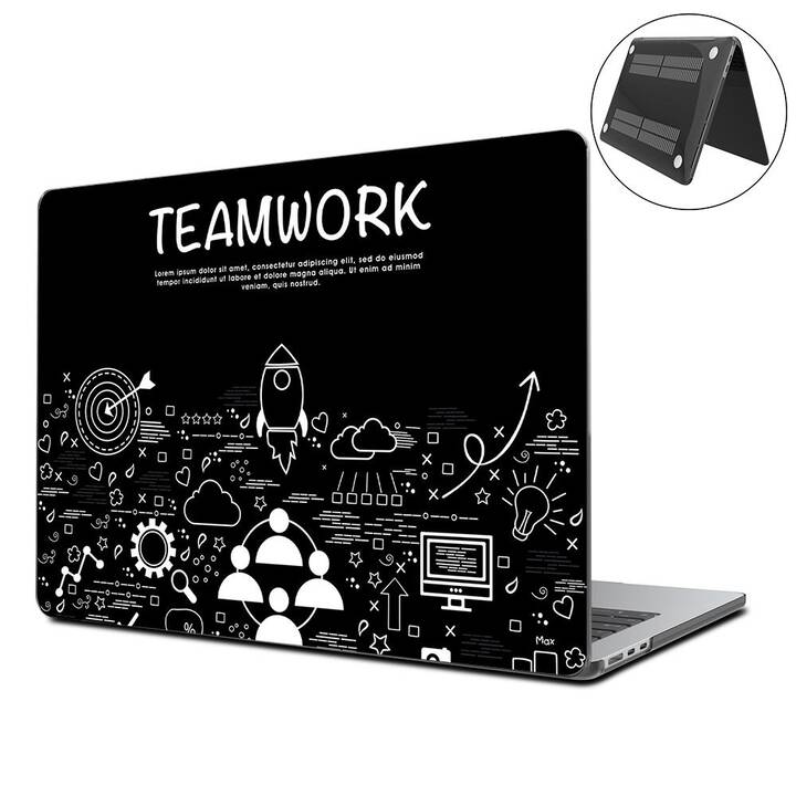 EG Coque rigide (Macbook Air 15" M2 2023, Idée, Noir)