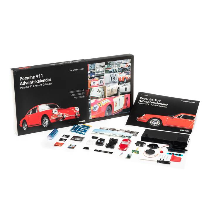 FRANZIS' VERLAG Farm World Porsche 911 Calendrier de l'avent des jouets