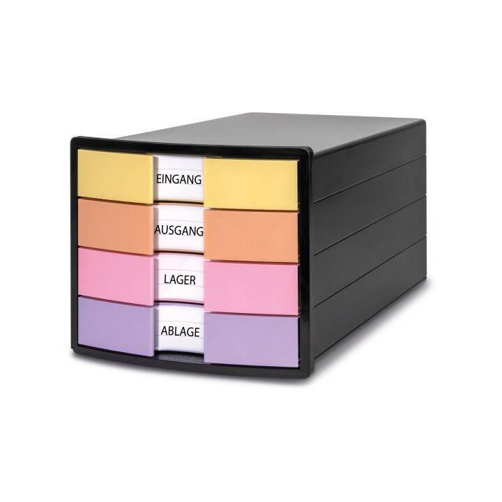 HAN Büroschubladenbox IMPULS  (A4, 23.5 cm  x 36.8 cm, Violett)