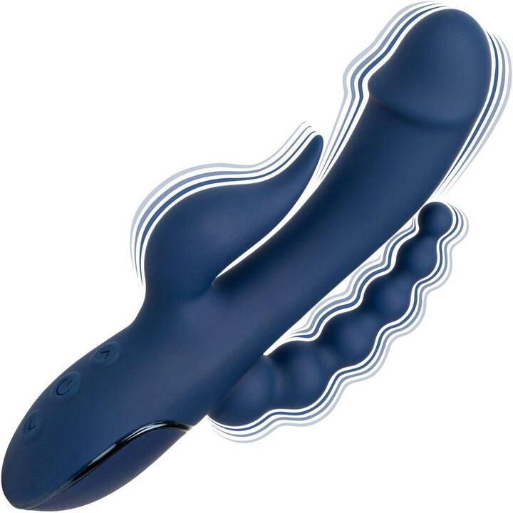 TRIPLE Anal & Vaginal Vibrator Orgasme