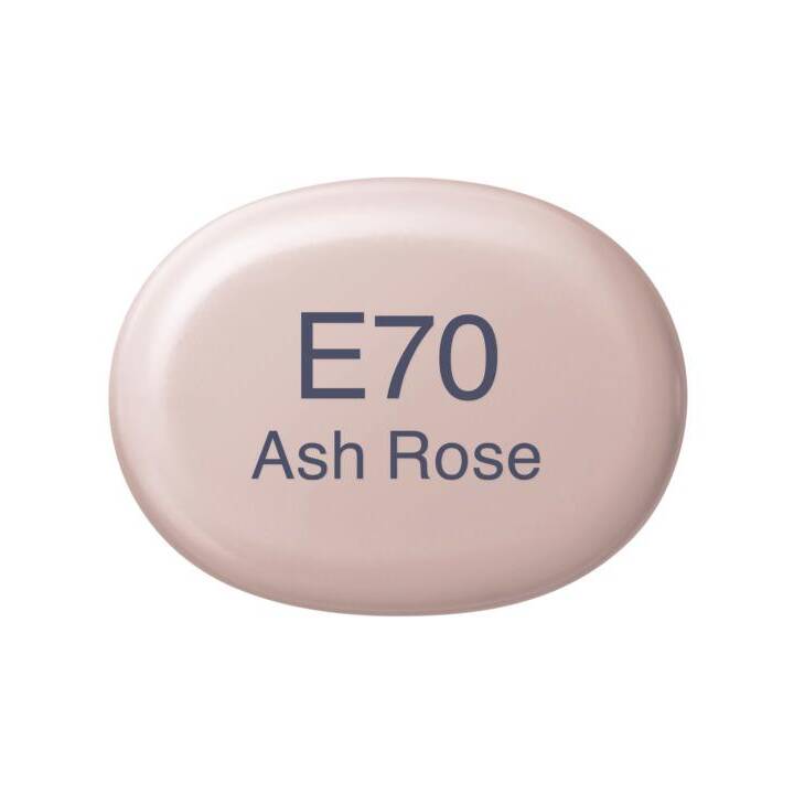 COPIC Marqueur de graphique Sketch E70 Ash Rose (Rose, 1 pièce)