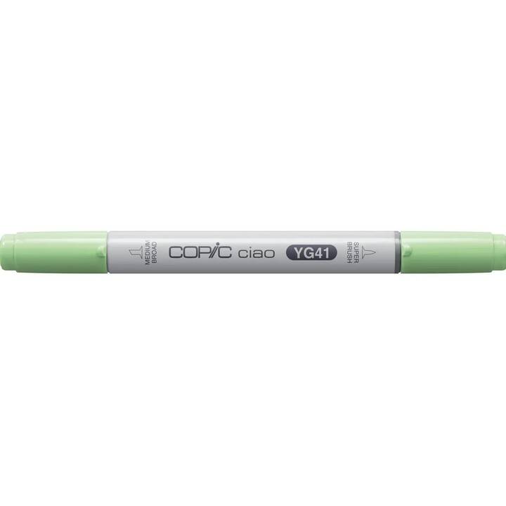 COPIC Marcatori di grafico Ciao YG41 Pale Cobalt Green (Verde, 1 pezzo)