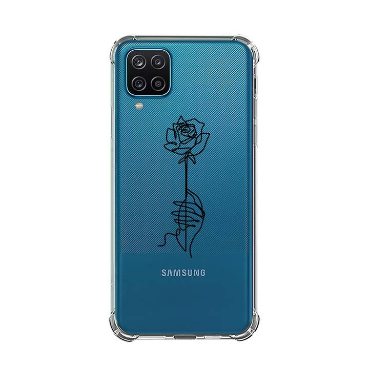 EG Backcover (Galaxy A22 4G, Arte, Transparente)