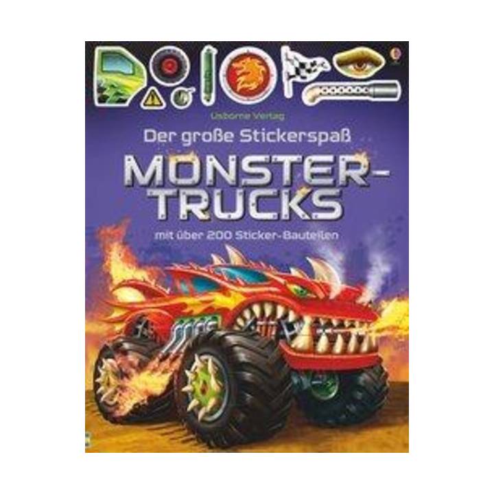 Der grosse Stickerspass: Monstertrucks