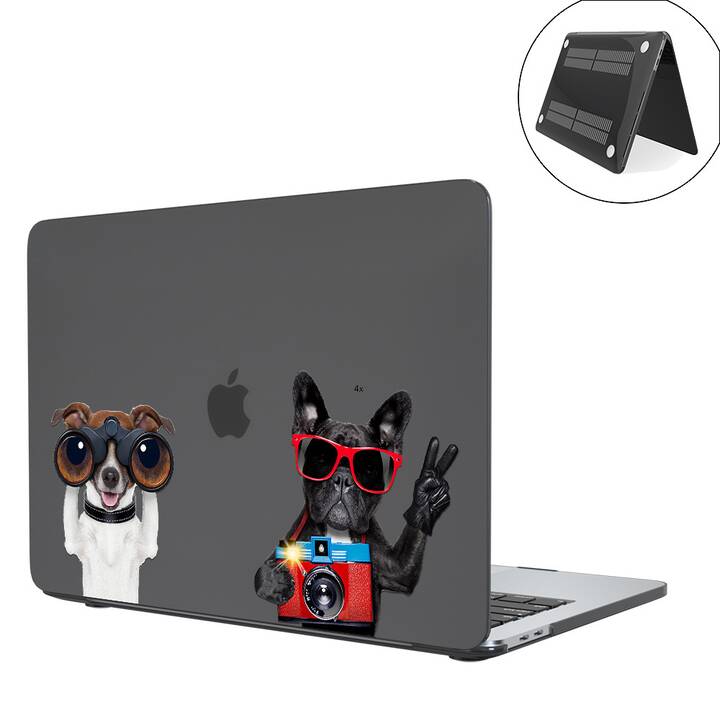 EG Hülle für MacBook Pro 13" (2019) - Bunt - Hunde