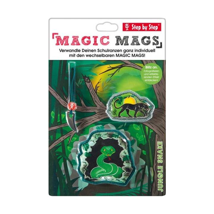 STEP BY STEP Application magnétique Magic Mags Jungle Snake Naga (Multicolore)