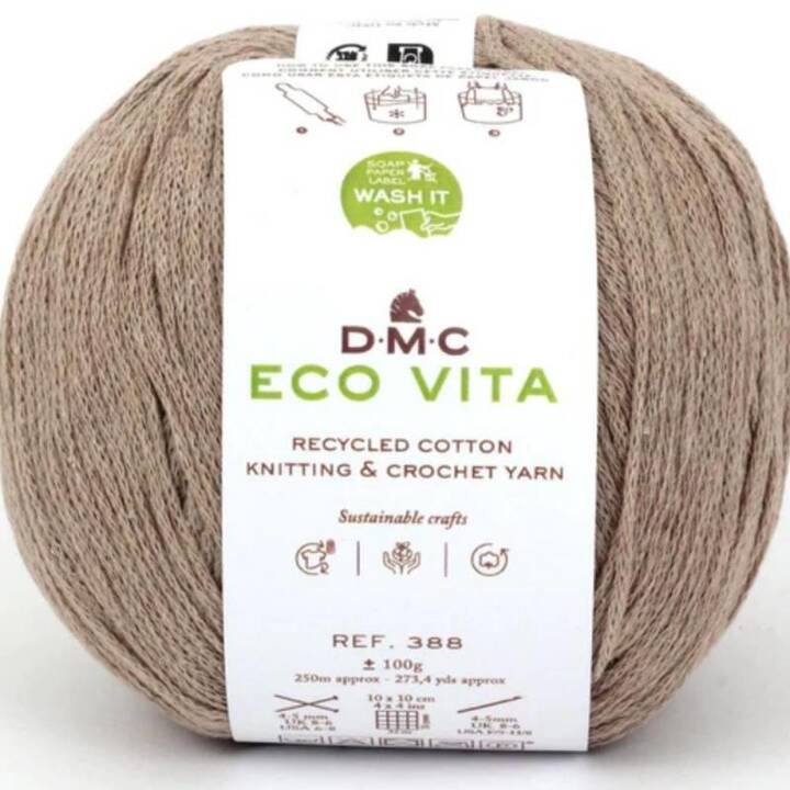 DMC Wolle Eco Vita  (100 g, Grau)