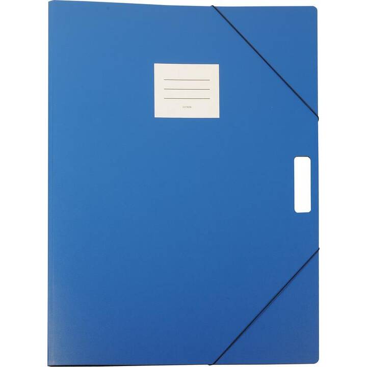 NATURA LINE Zeichenmappe (63 cm x 45 cm, Blau)