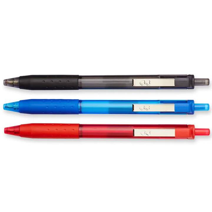 PAPER MATE Stylo à bille Inkjoy 300 RT (Bleu, Noir, Rouge)