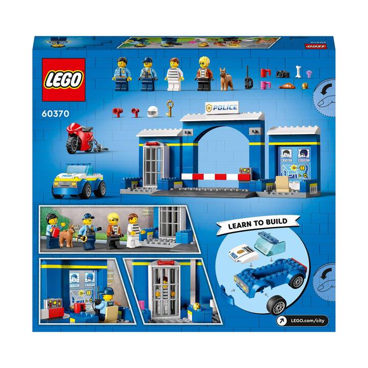 LEGO City Inseguimento alla Stazione di Polizia (60370)