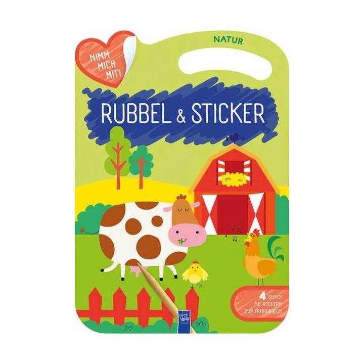 Rubbel & Sticker - Natur