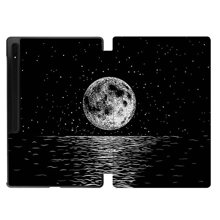 EG Housse (11", Galaxy Tab S9, Astronaute, Noir)