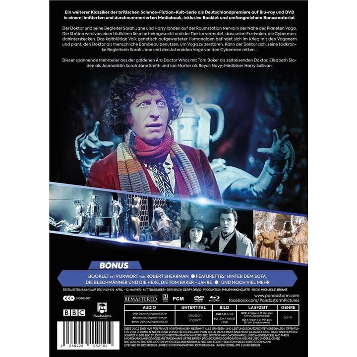 Doctor Who - Vierter Doktor - Die Rache der Cybermen  (Mediabook, DE, EN)