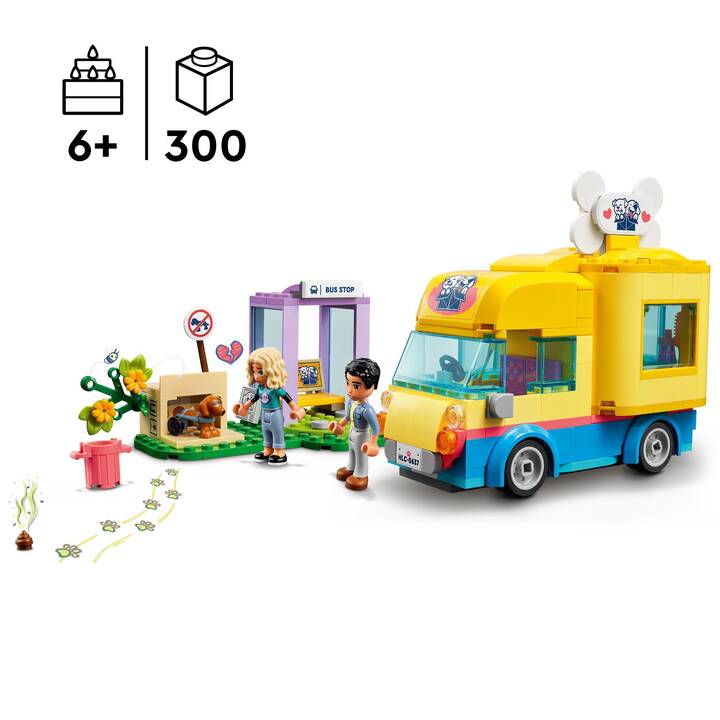 LEGO Friends La Fourgonnette de Sauvetage Canin (41741)