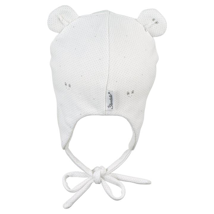 STERNTALER Bonnet de bébé Inka (35, Écru)