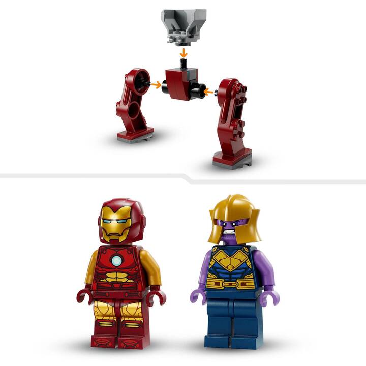 LEGO Marvel Super Heroes La Hulkbuster d’Iron Man contre Thanos (76263)