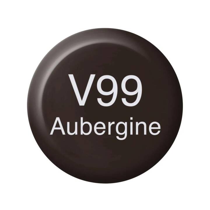 COPIC Tinte V99 Aubergine (Dunkelbraun, 12 ml)