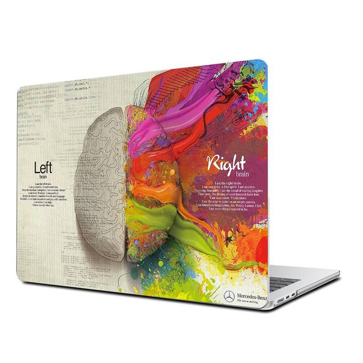 EG Coque rigide (MacBook Air 13" M3 2024, Idée, Multicolore)
