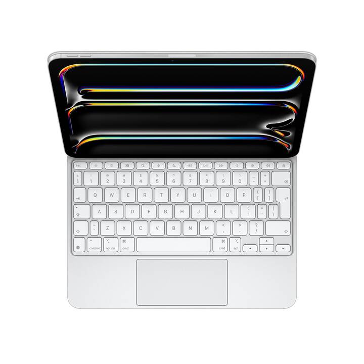APPLE Magic Keyboard für 11" Type Cover (11", iPad Pro M4, Blanc)