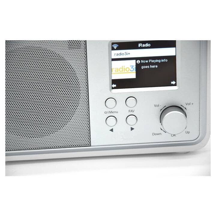 ROADSTAR IR-390D Radios numériques (Blanc)