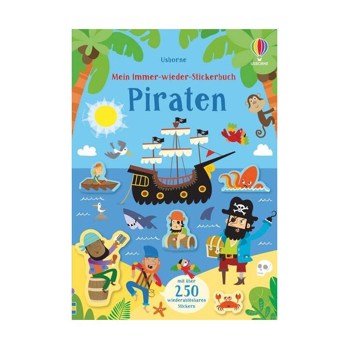 USBORNE PUBLISHING Libro degli adesivi (Pirati)