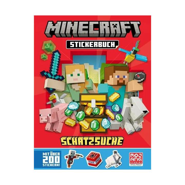 EGMONT SCHNEIDERBUCH Stickerbuch Minecraft (Comic)