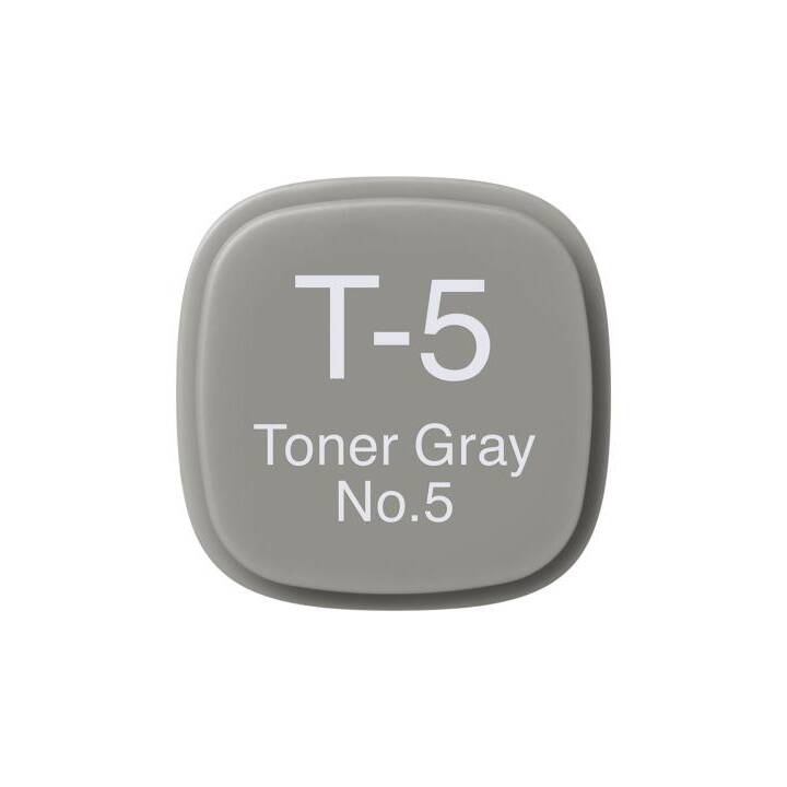 COPIC Marcatori di grafico Classic T-5 Toner Gray No.5 (Grigio, 1 pezzo)
