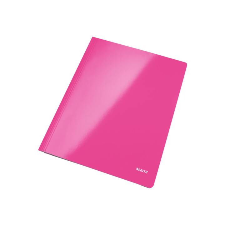 LEITZ Chemises de presentation Wow (Pink, A4, 1 pièce)