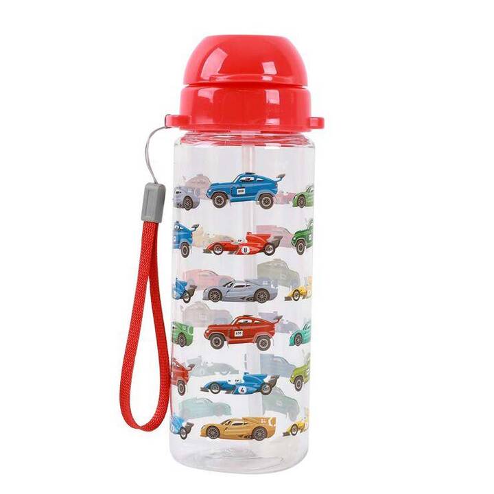 I-DRINK Kindertrinkflasche Cars (400 l, Transparent, Mehrfarbig)