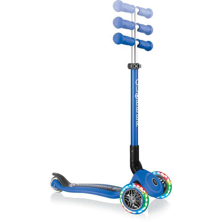GLOBBER Scooter Primo Foldable Fantays Lights (Bleu)