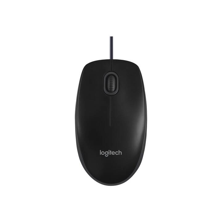 LOGITECH B100 Maus (Kabel, Office)