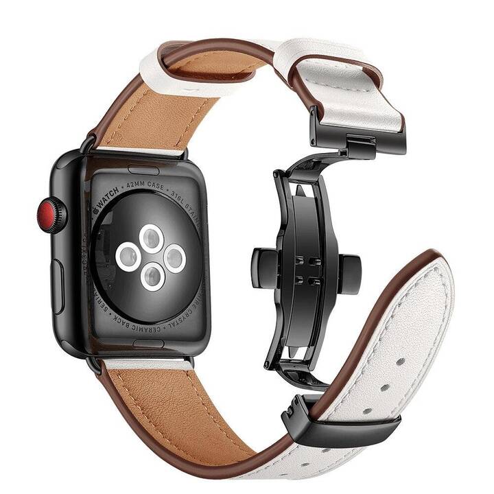 EG Armband (Apple Watch 45 mm / 42 mm / 44 mm, Weiss)
