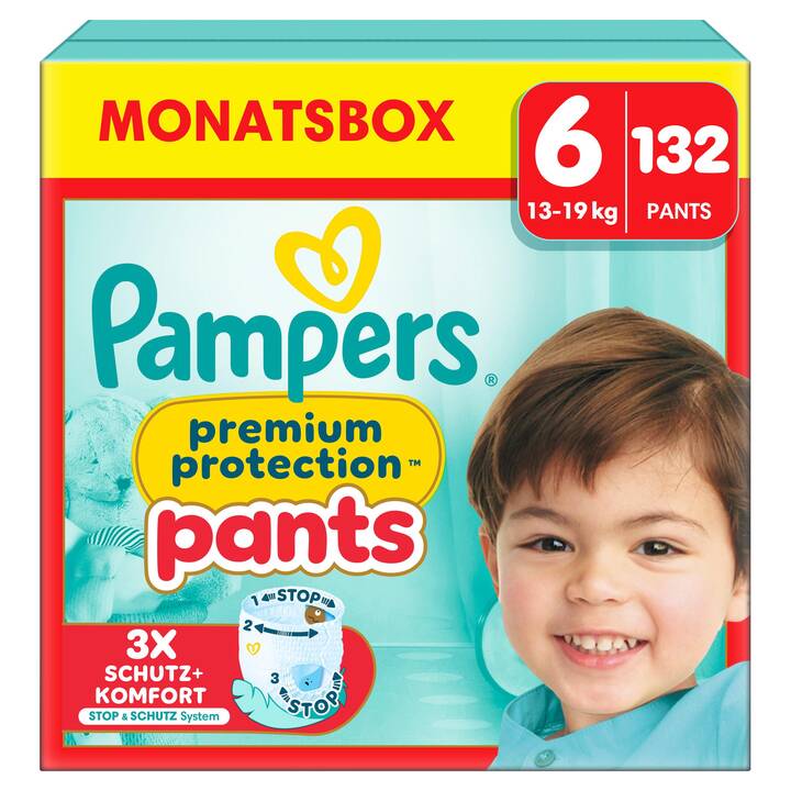 PAMPERS Premium Protection Pants X-Large T. 6 (132 pezzo)