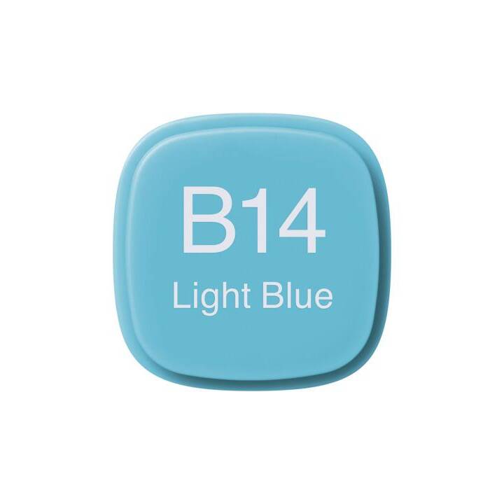 COPIC Marqueur de graphique Classic B14 Light Blue (Bleu, 1 pièce)