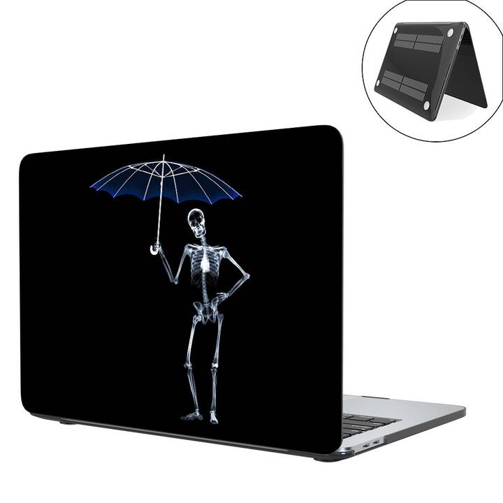 EG cover per MacBook Air 13" Retina (2018 - 2020) - nero - scheletro
