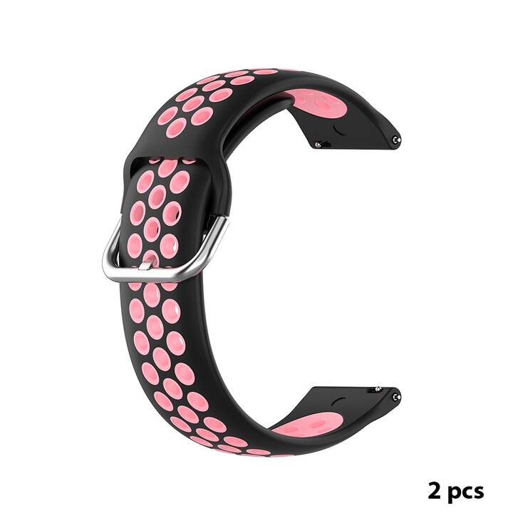 EG Bracelet (Samsung Galaxy Galaxy Watch4 40 mm, Noir, Rose)