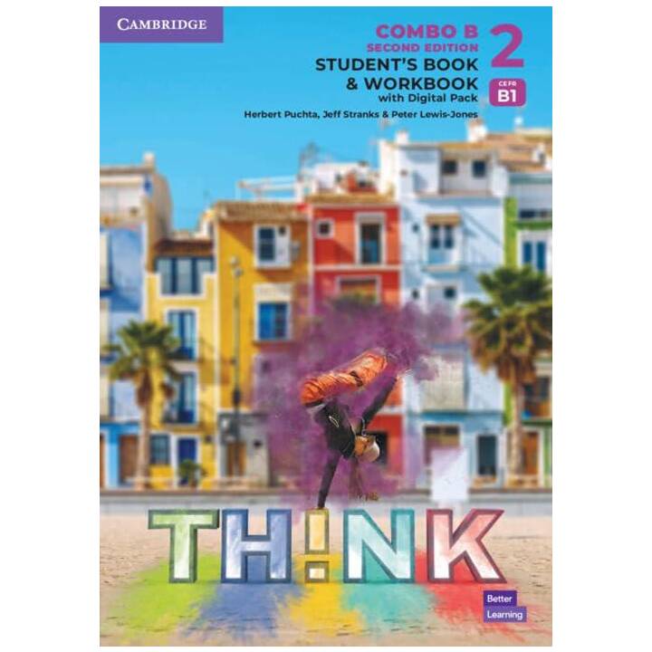 Think Level 2 Student's Book and Workbook with Digital Pack Combo B British English