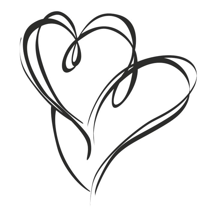 HEYDA Timbro con immagine Heartbeat (Natura, 1 pezzo)
