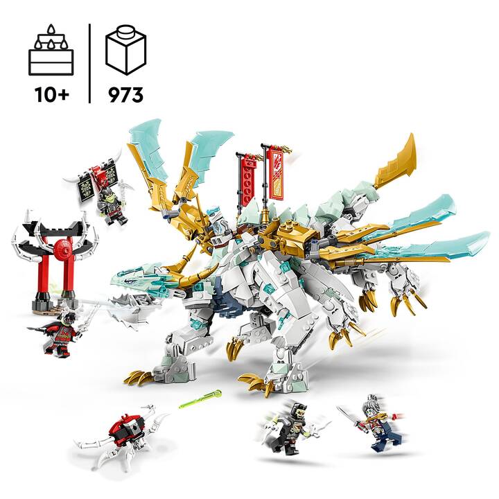 LEGO Ninjago La Créature Dragon de Glace de Zane (71786)