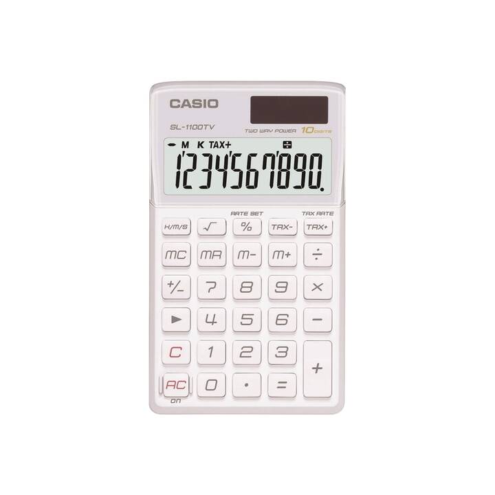 CASIO SL-1100TV-WE Calculatrice de poche