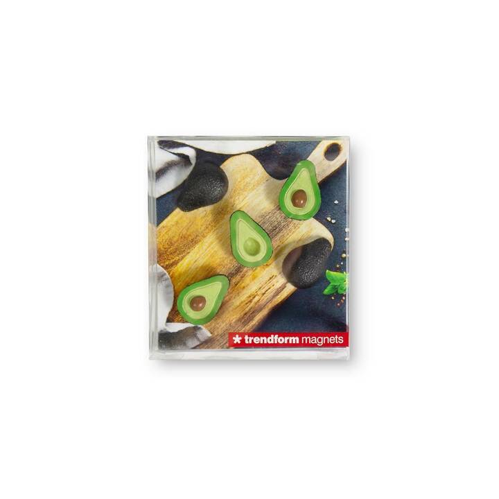 TRENDFORM Avocado Magnet (5 Stück)
