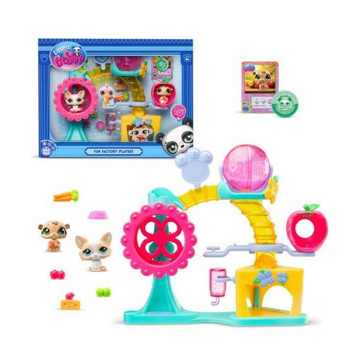 BANDAI NAMCO Littlest Pet Shop Dragon Ball Coffret Fun Factory Spielfiguren-Set