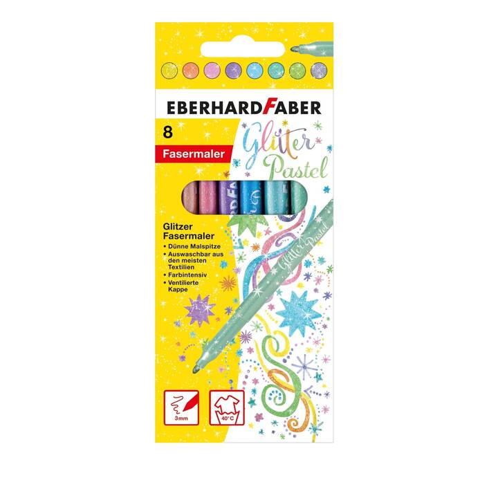 EBERHARDFABER Crayon feutre (Multicolore, 8 pièce)
