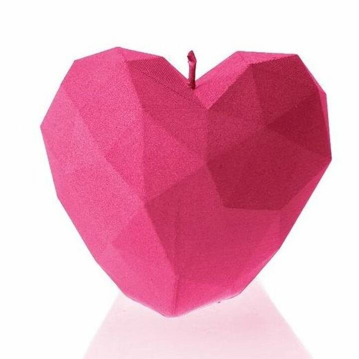 CANDELLANA Bougie à motifs Origami (Pink)