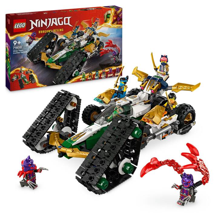 LEGO Ninjago Le véhicule combiné de l’équipe des ninjas (71820)