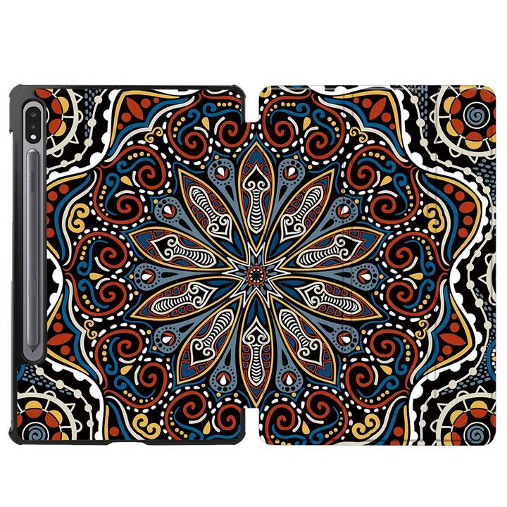 EG coque pour Samsung Galaxy Tab S8 11" (2022) - marron - mandala