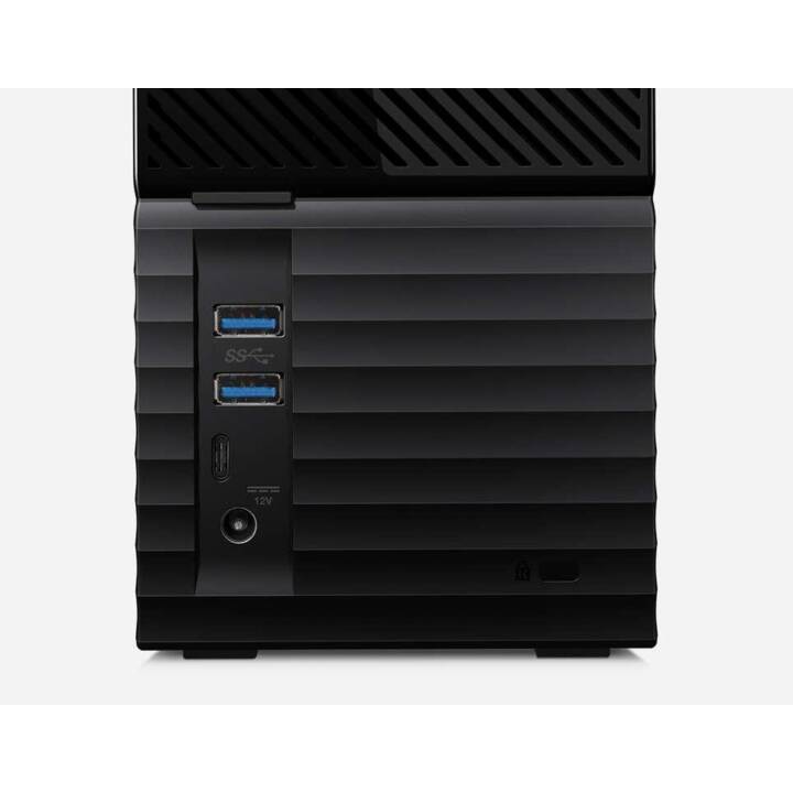 WD My Book Duo (USB Typ-A, 20000 GB, Schwarz)