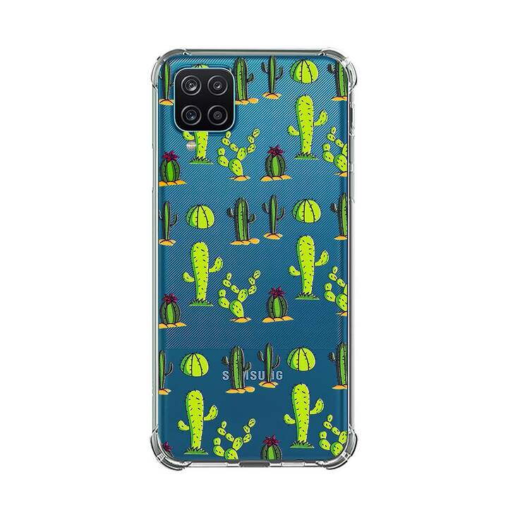 EG Backcover (Galaxy A22 4G, Caktus, Transparente)