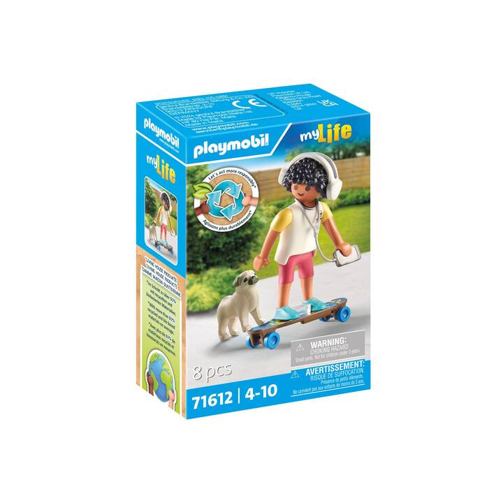 PLAYMOBIL My Life Junge mit Hund (71612)