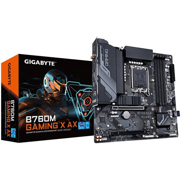 GIGABYTE TECHNOLOGY B760M  (LGA 1700, Intel B760, Micro ATX)